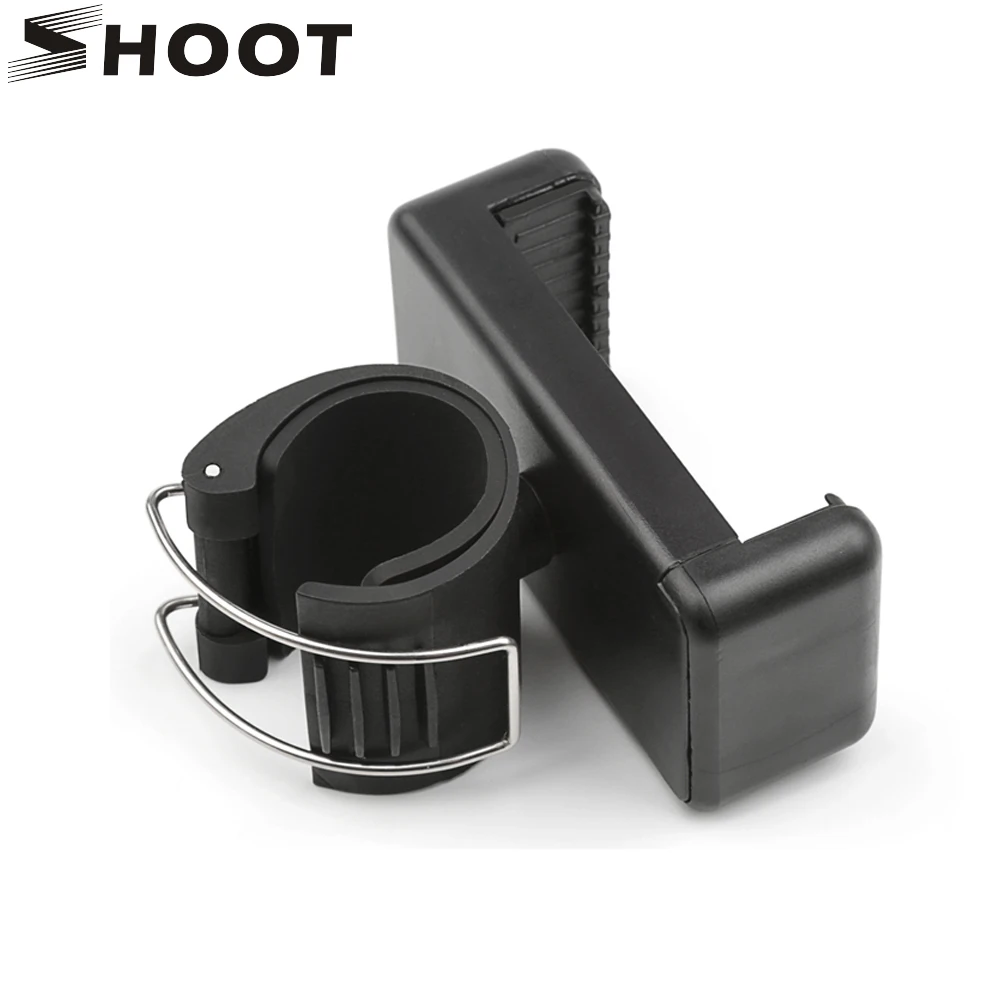 

SHOOT Phone Clip Mount for Selfie Stick Monopod for GoPro Hero 7 6 5 Black Xiaomi Yi 4K Sjcam Sj4000 Eken Go Pro Hero Accessory