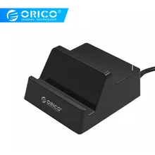 ORICO USB зарядное устройство 5V4A 4 порта портативное дорожное настольное зарядное устройство с держателем для телефона EU US UK переходник для телефона планшета