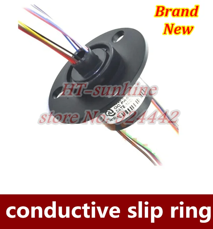 Free shipping via DHL 10PCS 12 circuits 2A Micro vias 5mm diameter collector ring 22mm slip road current | Компьютеры и офис