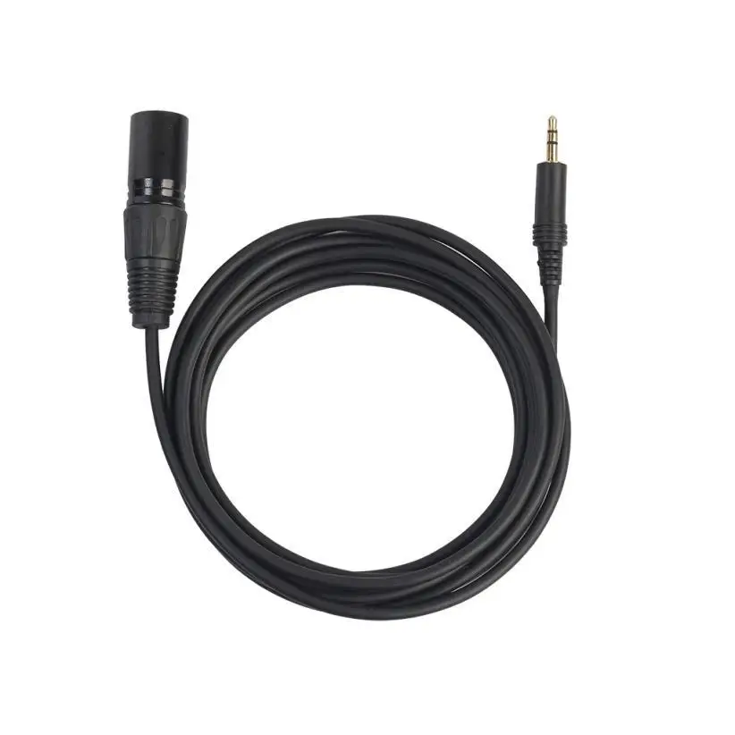 

MZL01 B Plug 3.5mm Male To 3 Pin Xlr Microphone Cable Audio Cable Record Black Dropshipping. Exclusive.