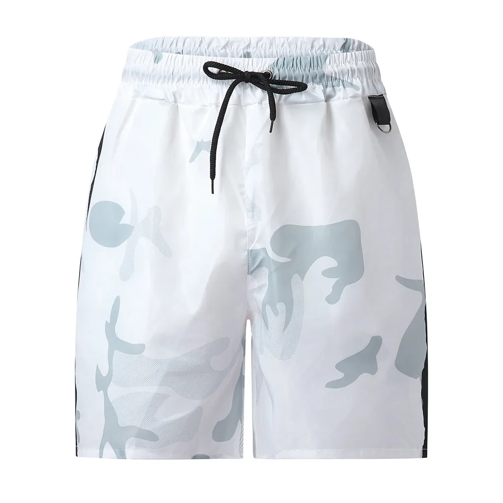 

Men's Sports Camouflage Jogging Elasticated Beach Waist Shorts Trousers Support Wholesale And Dropship