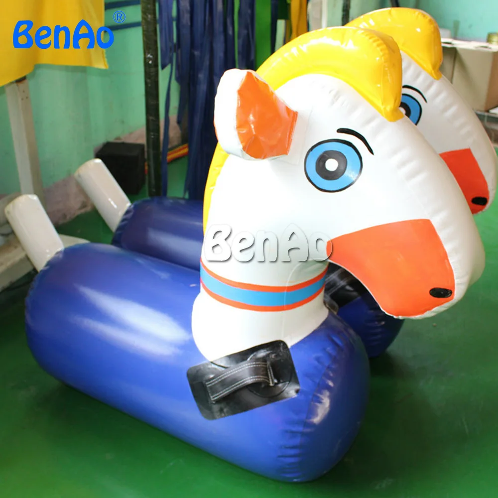 

SPH03 BENAO Inflatable pony hop / inflatable horse Child Size & Free Repair kits & 100% Quality Guaranty 2pcs/lot !!!