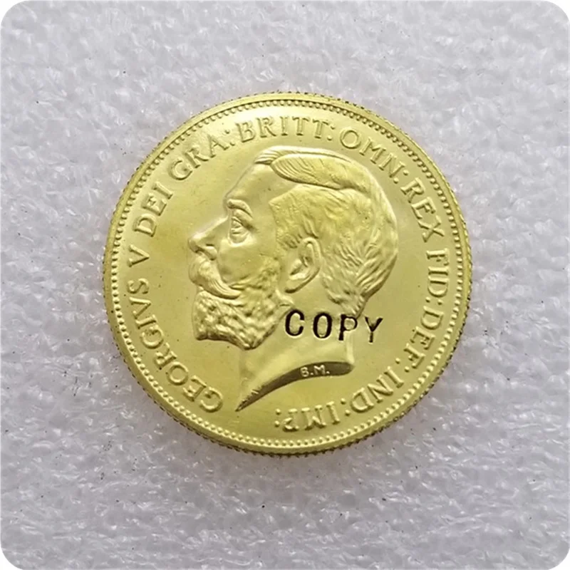 

1911 United Kingdom 2 Pounds - George V Copy Coin