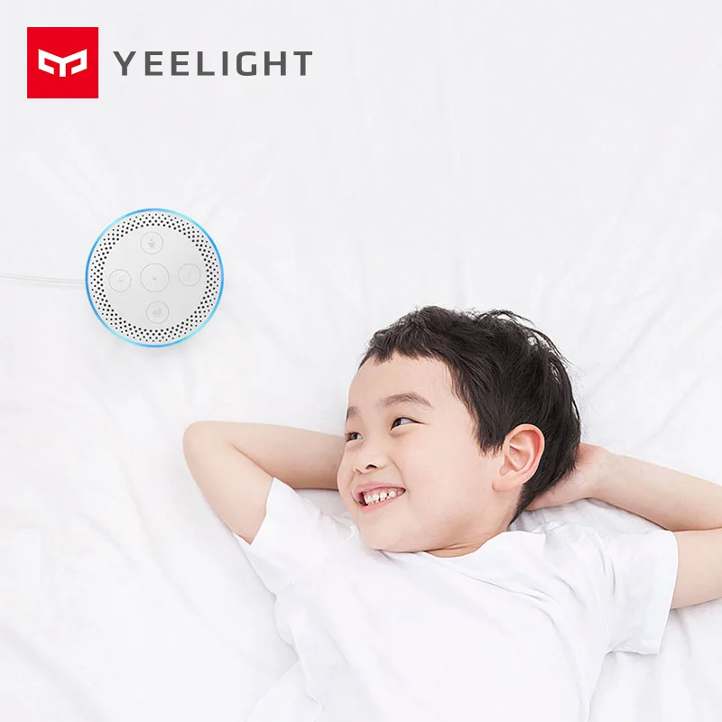 Online Original xiaomi Mijia Yeelight Bluetooth Mesh gateway smart AI speaker and BLE gateway function Mi Home APP To Mesh Smart bulb