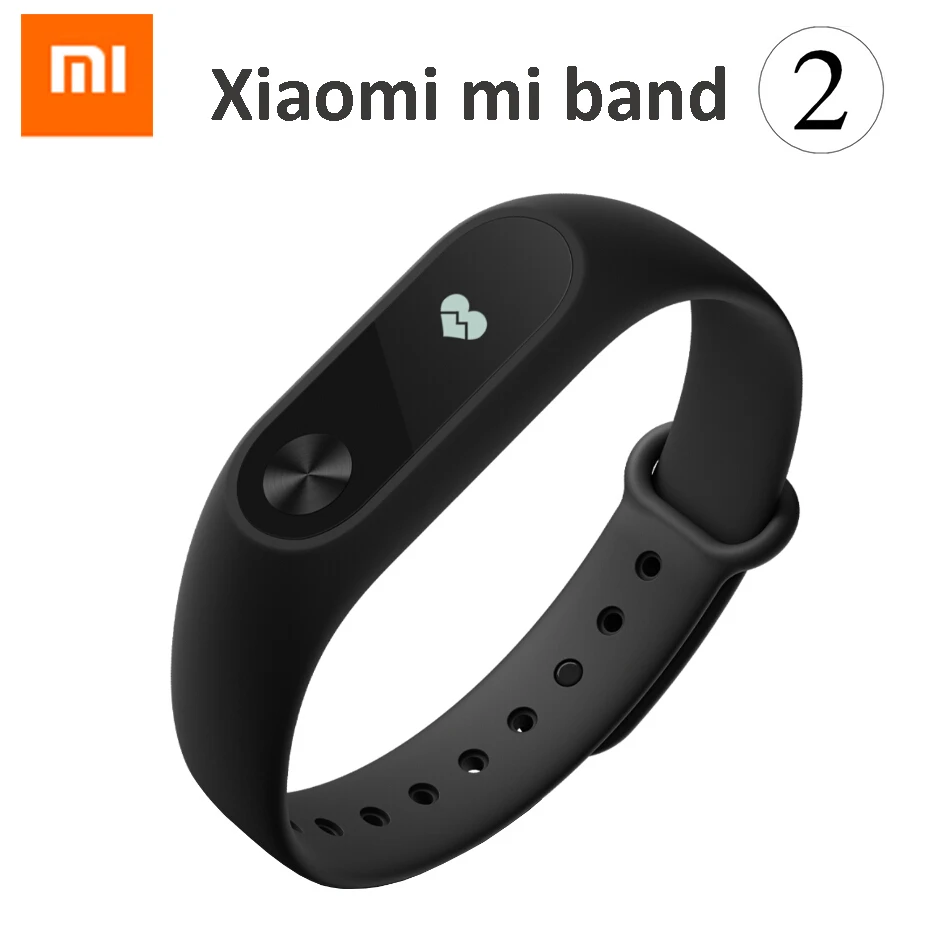 Pre Sale New 2016 Original Xiaomi Mi Band 2 MiBand 2 Smart Heart Rate Fitness Wristband