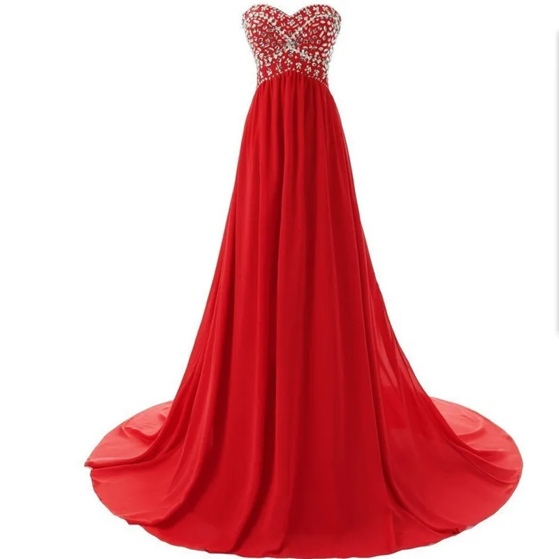 Вечерние платья quinceanera vestidos де феста vestidos де novia халат де вечер abendkleider халат де mariage платья Выпускного Вечера TK527 - Цвет: Red