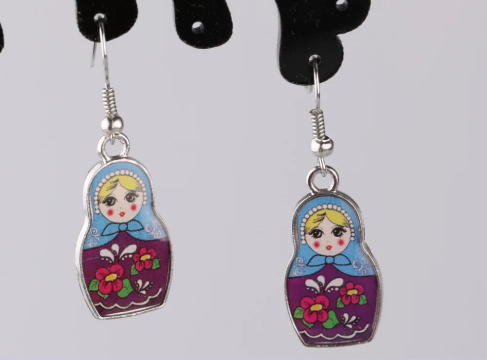 Russian Doll Earrings And Get Free Shipping On Aliexpress