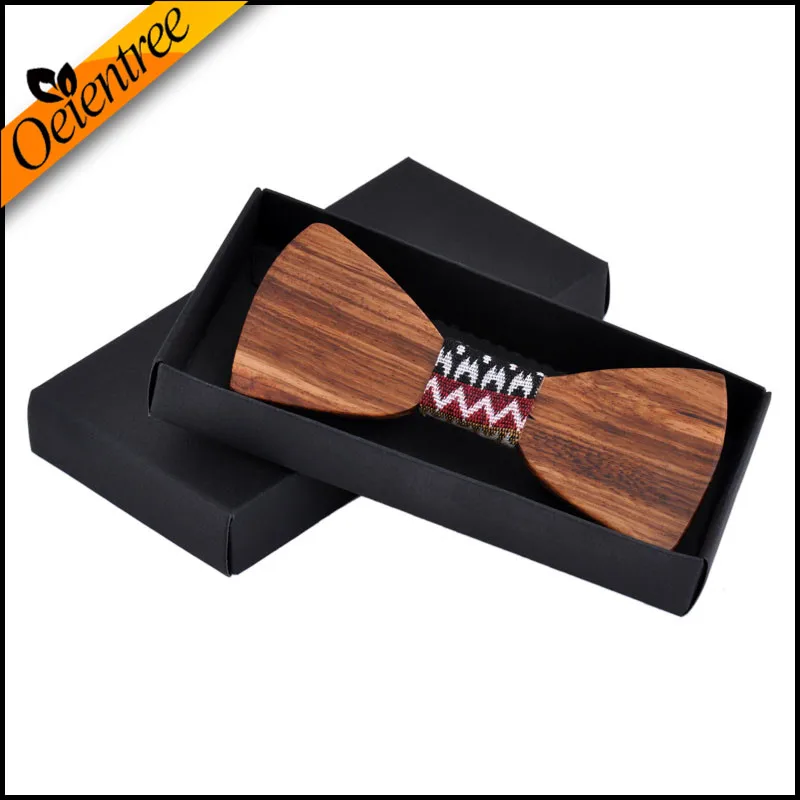 Zebra Gravata Borboleta взрослые деревянные бабочки-галстуки из твердой древесины ручной работы индивидуальные аксессуары галстуки для мужчин бабочка Gravata деревянный галстук-бабочка - Цвет: Zebra