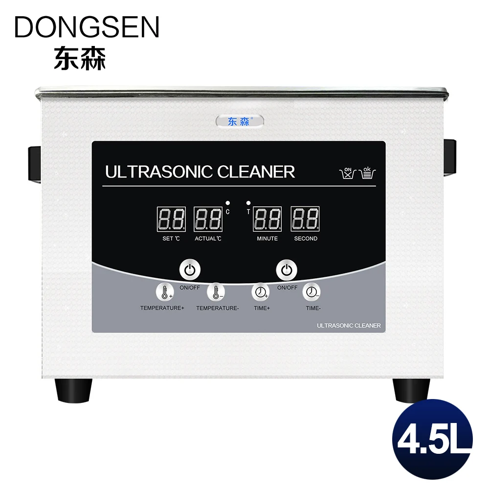 Digital Ultrasonic Cleaner 4.5L Bath Timer Heat Glassware Circuit Board CD Mold Metal Degreaser Car Parts Washer Ultrasound Tank Digital Ultrasonic Cleaner 4.5L Bath Timer Heat Glassware Circuit Board CD Mold Metal Degreaser Car Parts Washer Ultrasound Tank