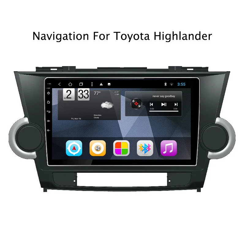 Android магнитола toyota highlander Android магнитола toyota highlander