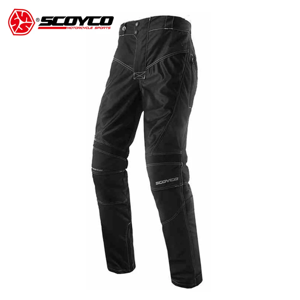 

SCOYCO Motorcycle Pants Trousers Men's Breathable Motocross Pants Moto Motorbike Pants Protective Trousers Pantalon