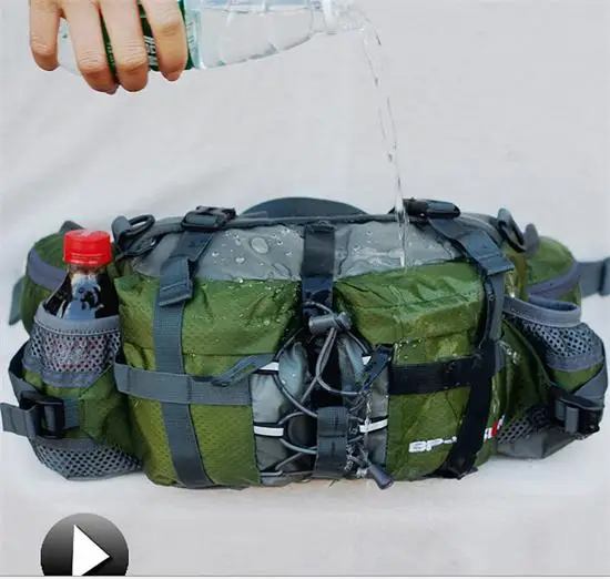 Водонепроницаемый бионический камуфляж охотничий поясной пакет рыболовные снасти фотография птица армия вентиляторы Рогатка с камуфляжем сумка A4853