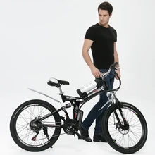 24-inch 26-inch mountain electric bike help electric folding electric van electric mountain bicylce scooter lithium battery