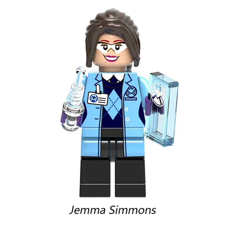 

Single Sale XH786 Jemma Simmons Legoing DC Super Heroes The Avengers Justice League Star Wars Building Blocks Action Figure Toys