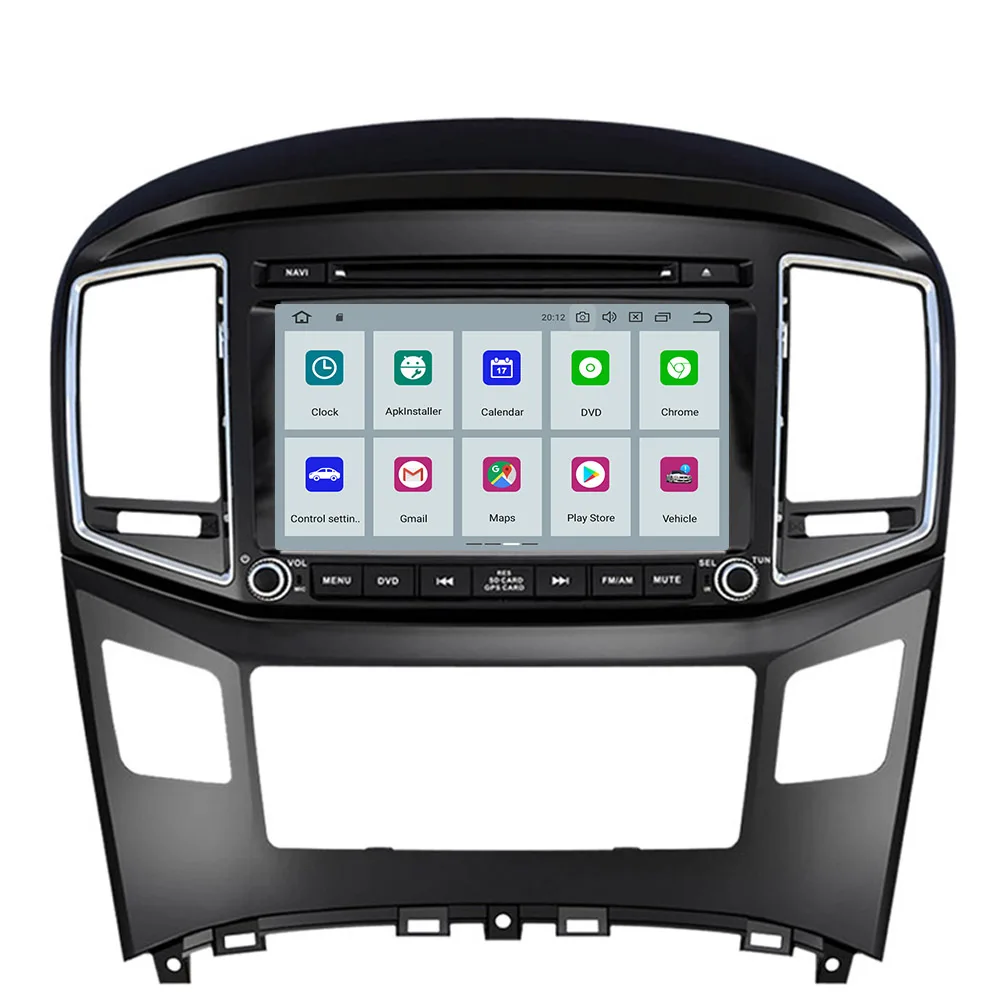 Автомобильный DVD плеер Aotsr Android 9 0 с GPS навигацией для Hyundai H1 Grand 2016 2018