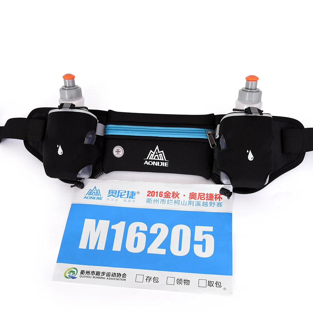 AONIJIE E834 تشغيل الخصر حقيبة الرياضة الترطيب حزام الهاتف المياه زجاجة حامل حزمة مراوح ماراثون عاكس قابل للتعديل AONIJIE E834 تشغيل الخصر حقيبة الرياضة الترطيب حزام الهاتف المياه زجاجة حامل حزمة مراوح ماراثون عاكس قابل للتعديل