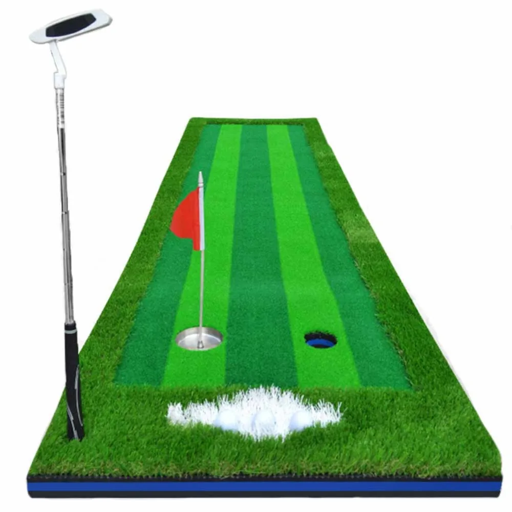 CRESTGOLF 2.5ft * 9.84ft Крытый коврики для гольфа положить зеленый газон практика положить зеленый Гольф Обучение зелень
