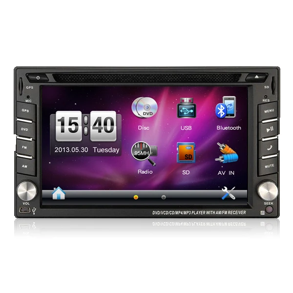 Excellent Wince 2 DIN Autoradio Car DVD GPS Player Double Radio Stereo In Dash MP3 Head Unit CD parking 2DIN HD TV Radio Video Audio 2