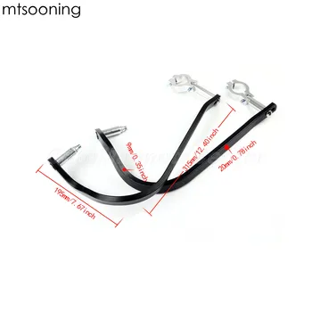 

mtsooning Motorcycle Handlebar Hand Guards Handguard Protector Protection 22mm Aluminium Pit Dirt Bike Motorcycle Motocross