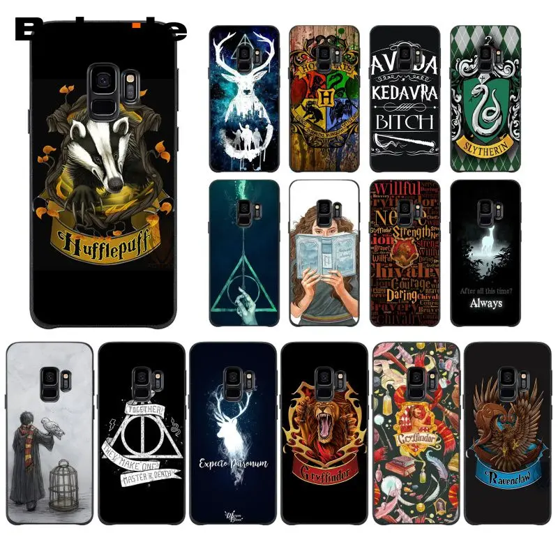

Babaite Harry Potter always Slytherin School Quotes Phone Case for Samsung Galaxy S9 plus S7 edge S6 edge plus S5 S8 plus case