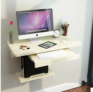 Wall Decoration Nordic Mounted Computer Desk Ledge Protection Wall Decoration Nordic Mounted Computer Desk Ledge Protection Beautification Indoor Environment