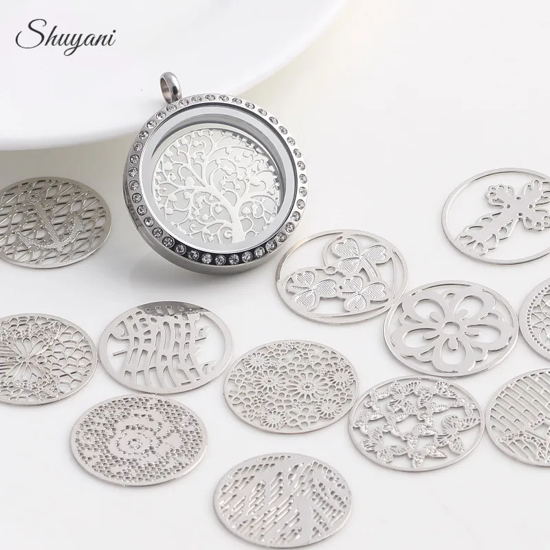 10pcs-lot-Free-shipping-22mm-Round-Plates-Charms-Floating-Window-Plates-for-30mm-Floating-Locket