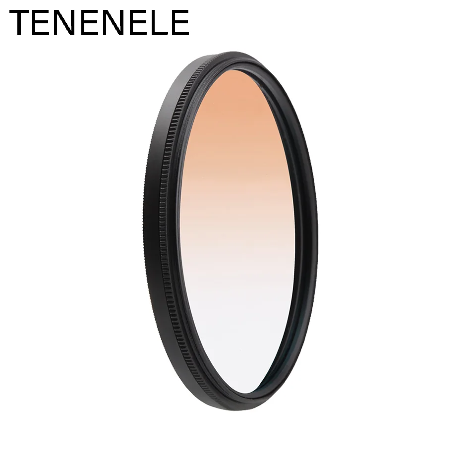 Фильтр TENENELE для камеры 46 49 52 55 58 62 67 72 77 82 мм градиентные фильтры объектива Nikon Sony