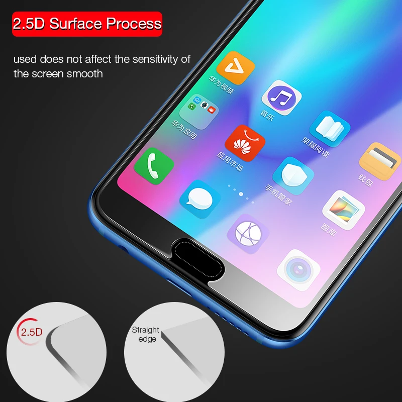 Защитное стекло CAFELE для Huawei P30 P20 P40 Pro Honor 10 9 8 закаленное 2.5D HD прозрачное защитное