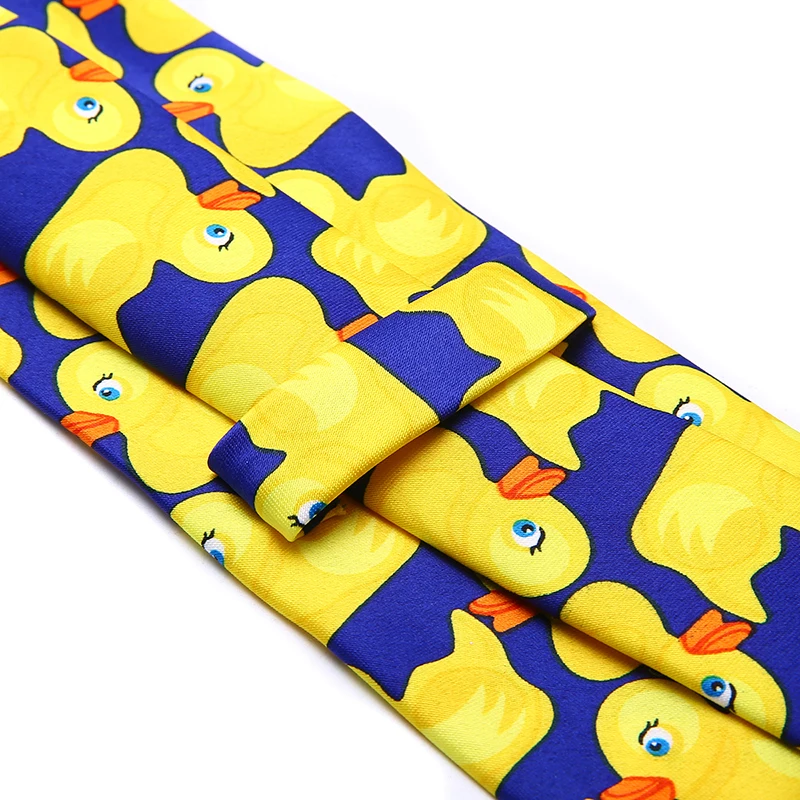 1 шт. мужской резиновый галстук утка|duck tie|ducky tiefashion ties |