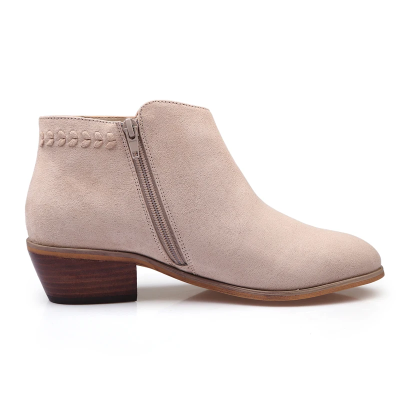 Suede Angle Boots Yu Kube Women's Ankle 2017 Hi