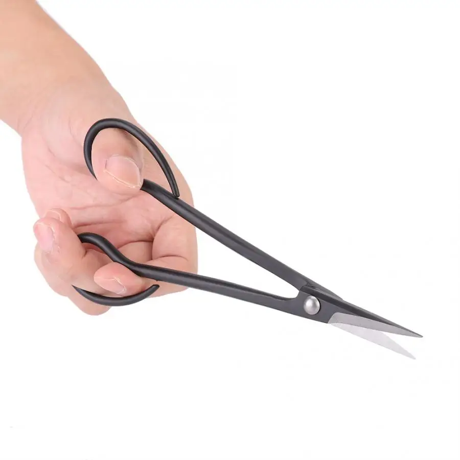 

185mm Clad Steel Bonsai Scissors Bonsai Shear Long Handle Scissors New