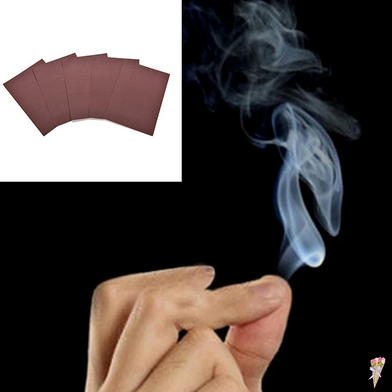 10 шт. фокус курит сюрприз Шутки Шутка мистический весело Магия дыма от кончиками пальцев 10*7 см