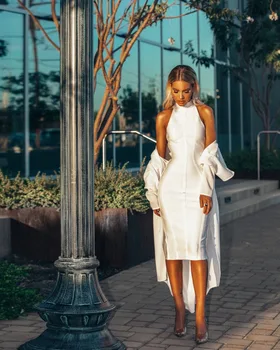 

Top Quality Women Sexy Women Tank Sleeveless White Bodycon Rayon Elegant Dress Evening Party Dress
