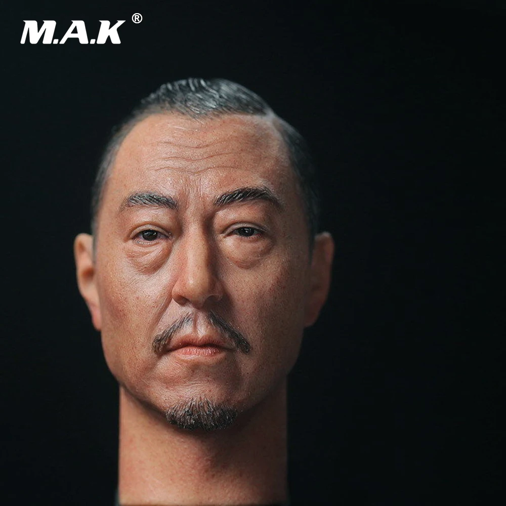 Масштаб 1/6 Мужская голова лепка модель игрушки Китай фильм звезда Ni Dahong N 01 для 12