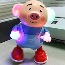 Одна деталь детские игрушки учатся говорить и ходить и пой электрические игрушки забавная музыка свинья музыкальные игрушки развивающие игрушки для детей