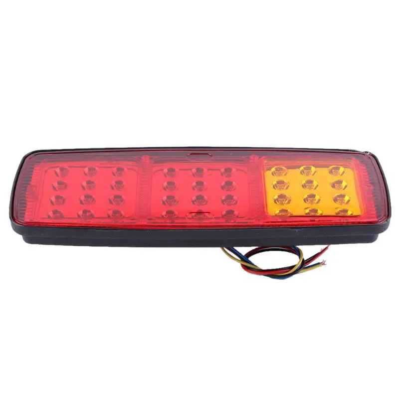 2pcs Lot 24V 36 Led Trailer Car Truck LED Tail Light Lamp Auto Automobile Rear Light
