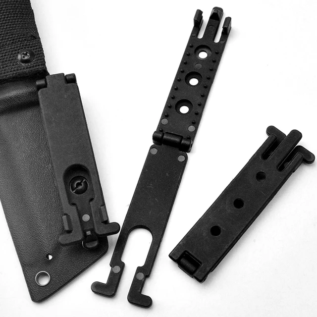 MOLLE LOK Knife Scabbard K sheath waist clip system back clip KYDEX