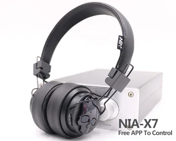 

Original Bluetooth Headphones NIA X7 Wireless Stereo Head-mounted Gaming Headset Mic Support for PC phone tablet use Heads
