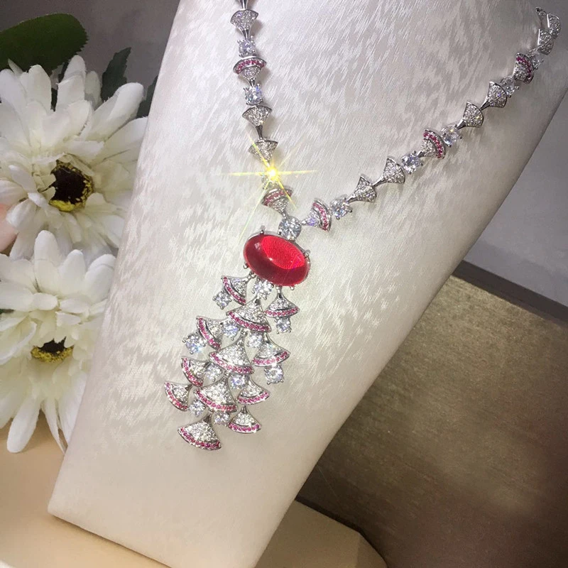 Дизайнерское ожерелье из искусственного циркония 3A|designer necklace|fashion necklacenecklace designer |
