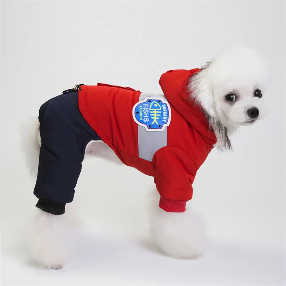 Теплая одежда для собак для маленьких собак, ветрозащитная зимняя куртка для собак, стеганая одежда для щенков, жилет, одежда для Йорка и чихуахуа