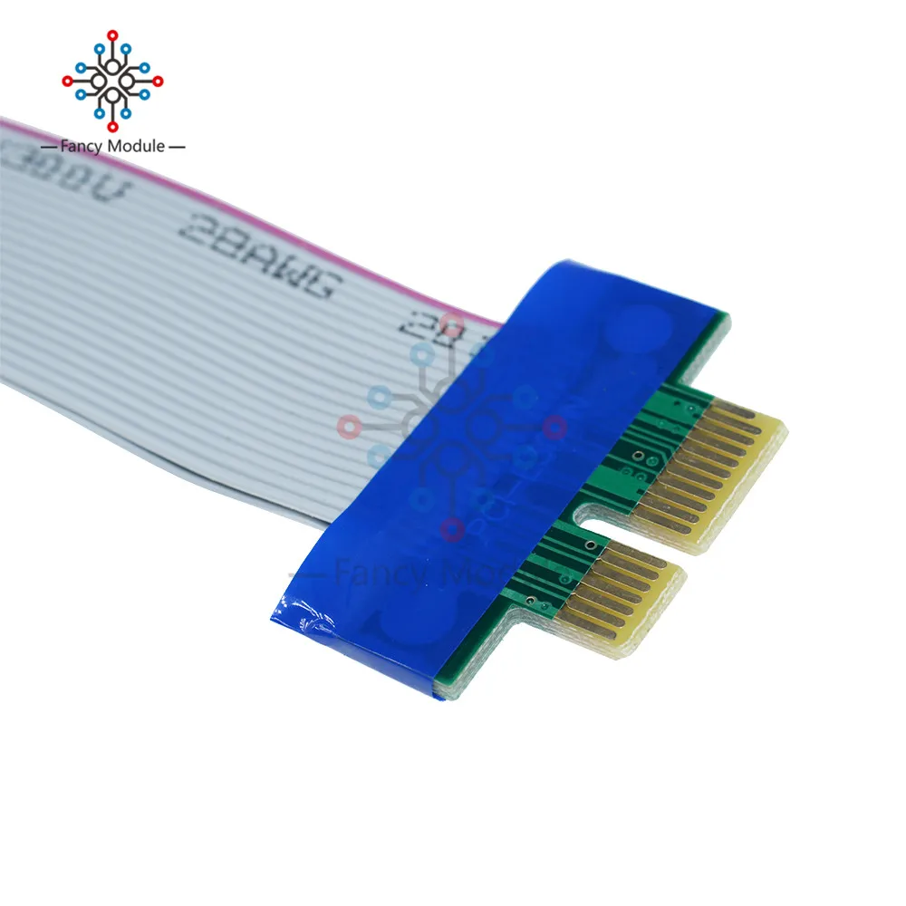 Надежный 2017 17 см PCI E 1X расширения слота карты Гибкий переместить кабель|cable extension