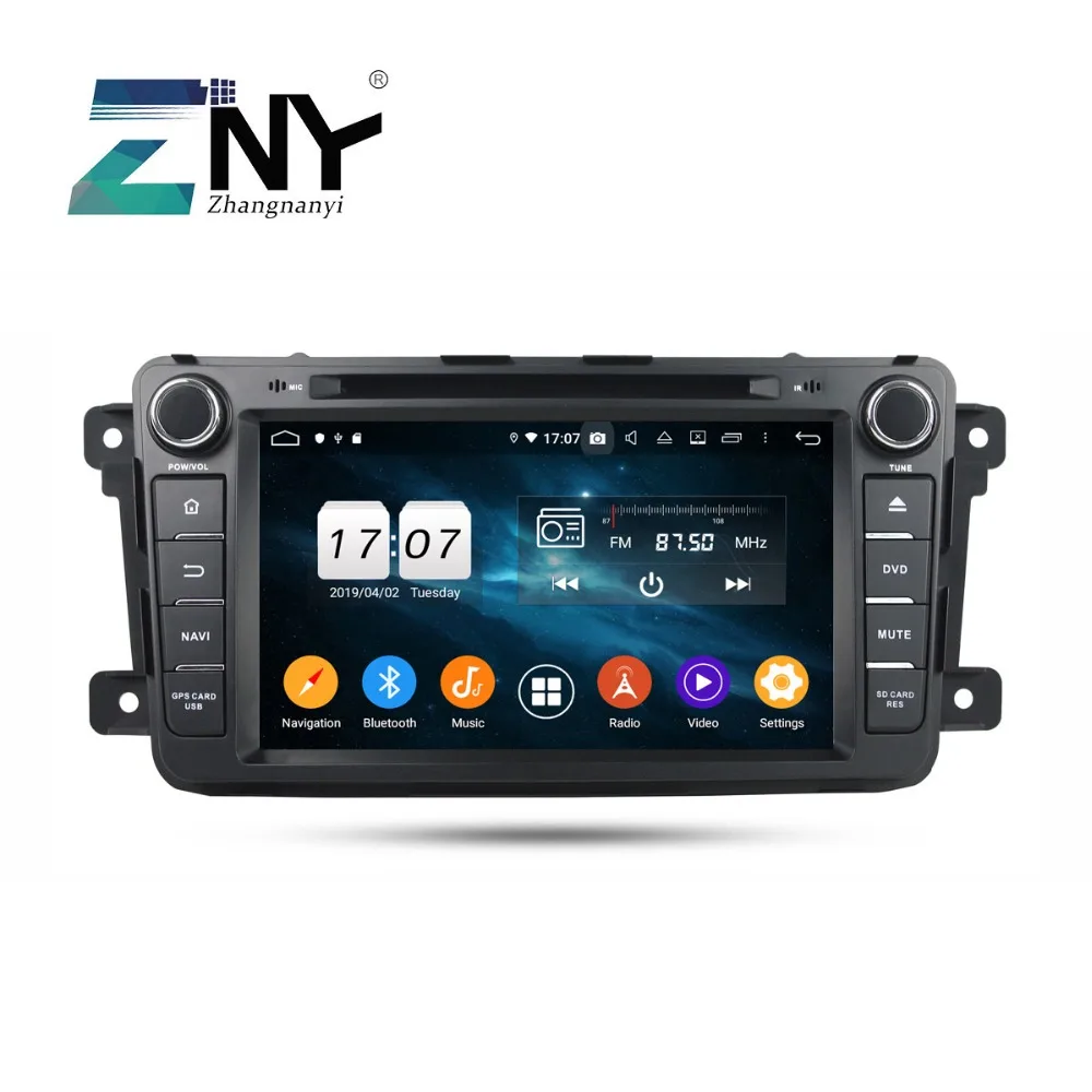Sale 8" IPS In Dash 2 Din Android 9.0 Car DVD Stereo For Mazda CX-9 CX9 Auto Radio FM WiFi GPS Navigation Audio Video Backup Camera 1