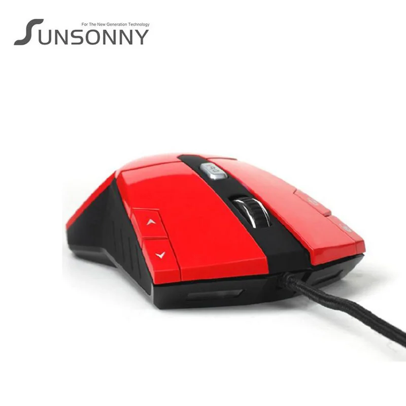 Бренд Sunsonny SM-SG800 IMP проводная USB мышь 2500 dpi Настольный игровой компьютер офисный Домашний ноутбук умные энергосберегающие мыши