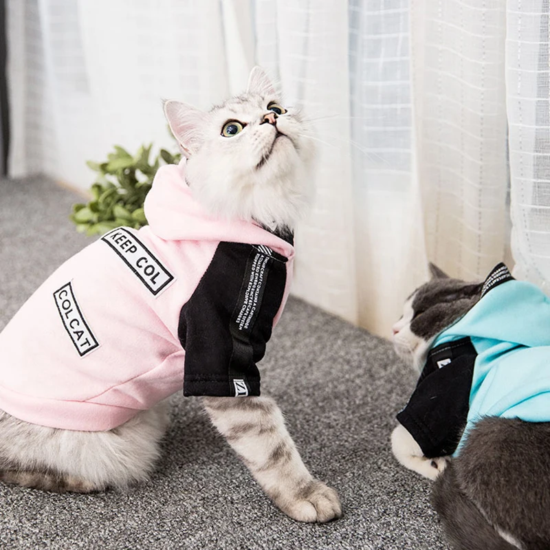 Зимняя одежда для кошек Одежда собак котята костюм котенка Ropa Para Gatos De Navidad Милая