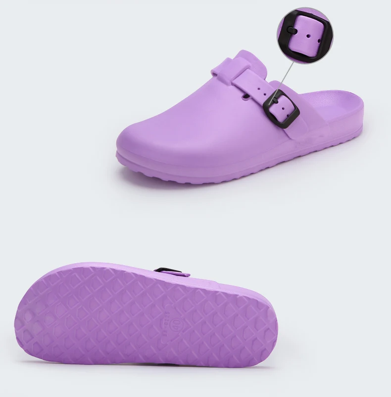 Women's Work Slippers Surgical Shoes Hospital Sandal Mules Medical Nursing Shoes Operating Room Slippers EVA Ultralite Clogs