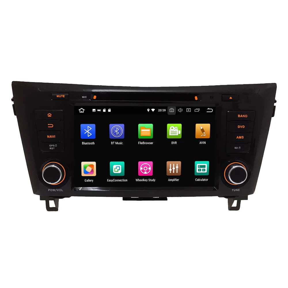Top 8" Octa Core 4G Android 8.1 4GB RAM 64GB ROM Car DVD Multimedia Player Radio For Nissan Qashqai X-Trail Dualis Rogue 2013-2018 1