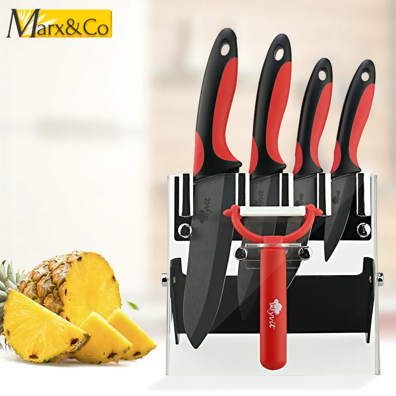 Buy Ceramic Knife Holder Set 3 Paring 4 Utility 5