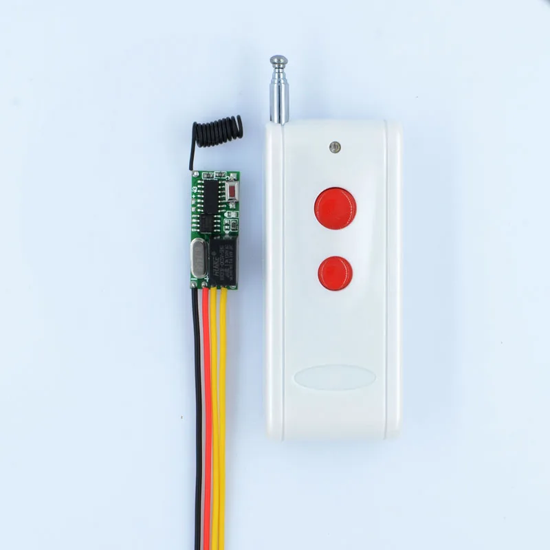 

1000M RF Remote Control Switch System Mini Small Volume DC3-5V Receiver 315/433MHZ Waterproof Transmitter Micro 3v 5v Relay