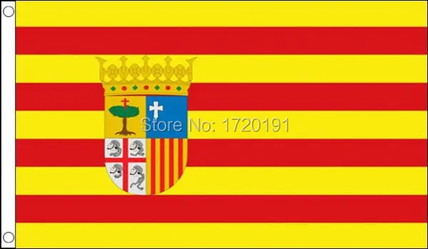 Spain Flag 3X5FT Andalusia Aragon Asturias Balearic Basque Country Canary 