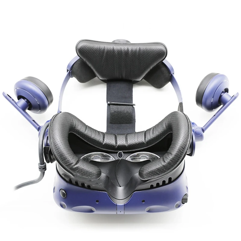 ПУ кожаный коврик для лица Пена Замена маски для 2St Htc Vive профессиональная гарнитура Polster Vr пенное покрытие аксессуары виртуальной реальности